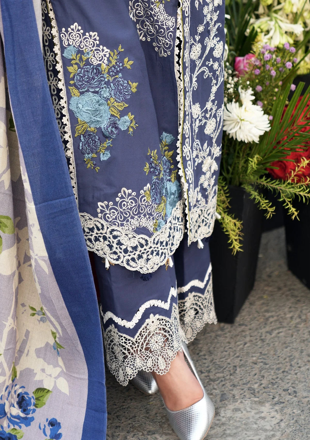 Elaf Premium | Winter Pashmina Shawl Collection | EPW-4A Secret Serenade - House Of Anaya