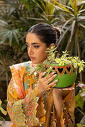 Ellena | Luxury Embroidered Collection | D01 - House of Zarish