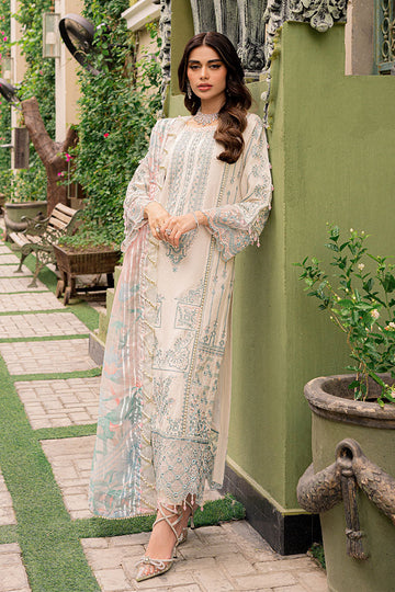 Ellena | Luxury Embroidered Collection | D27 - House of Zarish