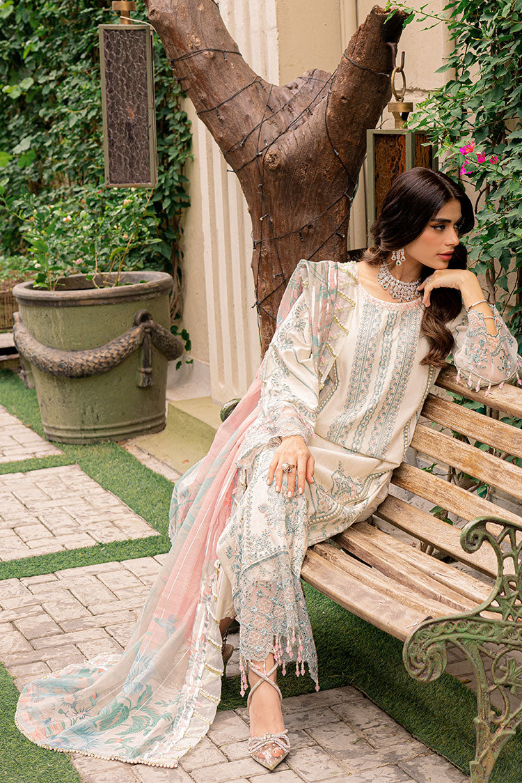 Ellena | Luxury Embroidered Collection | D27 - House of Zarish