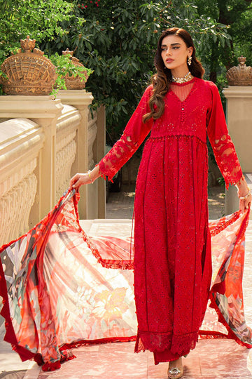 Ellena | Luxury Embroidered Collection | D20 - House of Zarish