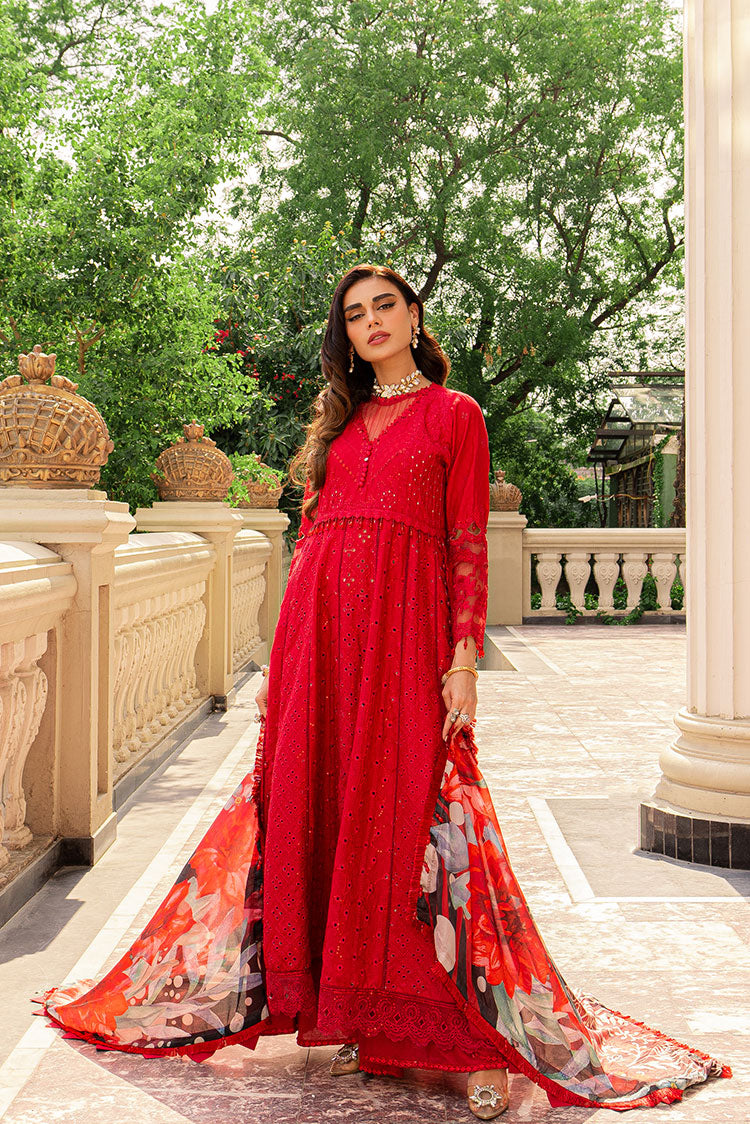 Ellena | Luxury Embroidered Collection | D20 - House of Zarish