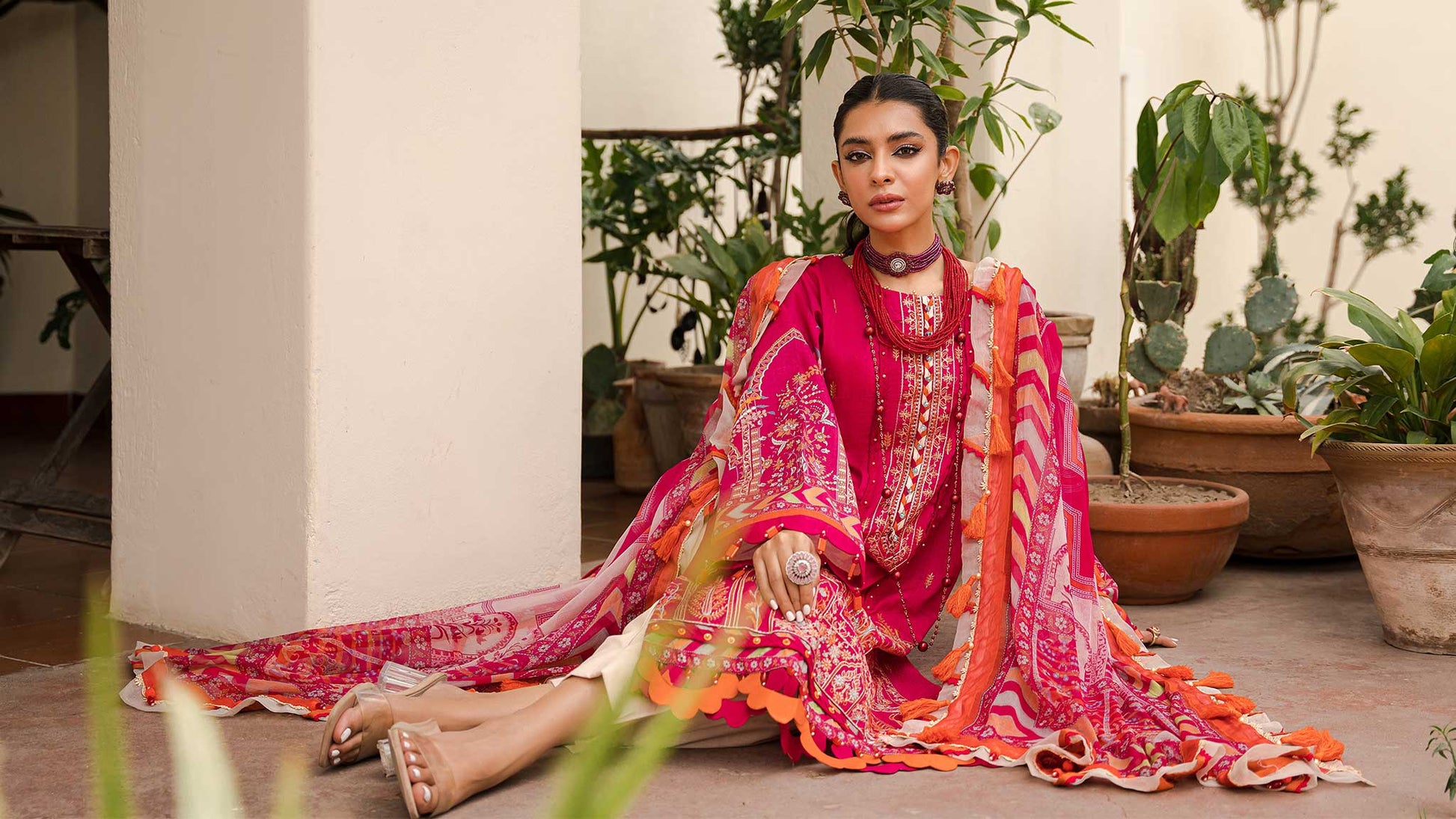 Ellena | Luxury Embroidered Collection | D06 - House of Zarish