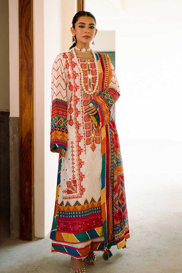 Ellena | Luxury Embroidered Collection | D08 - House of Zarish