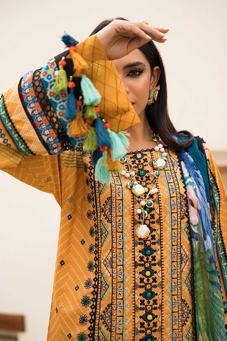 Ellena | Luxury Embroidered Collection | D14 - House of Zarish