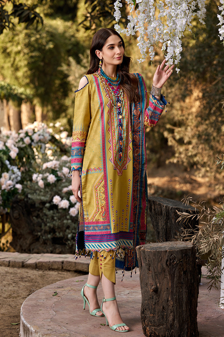 Ellena | Luxury Embroidered Collection | D05 - House of Zarish
