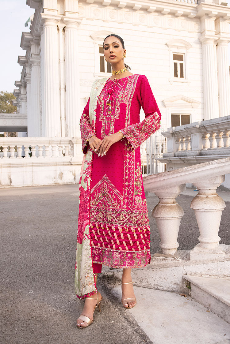 Ellena | Luxury Embroidered Collection | D12 - House of Zarish