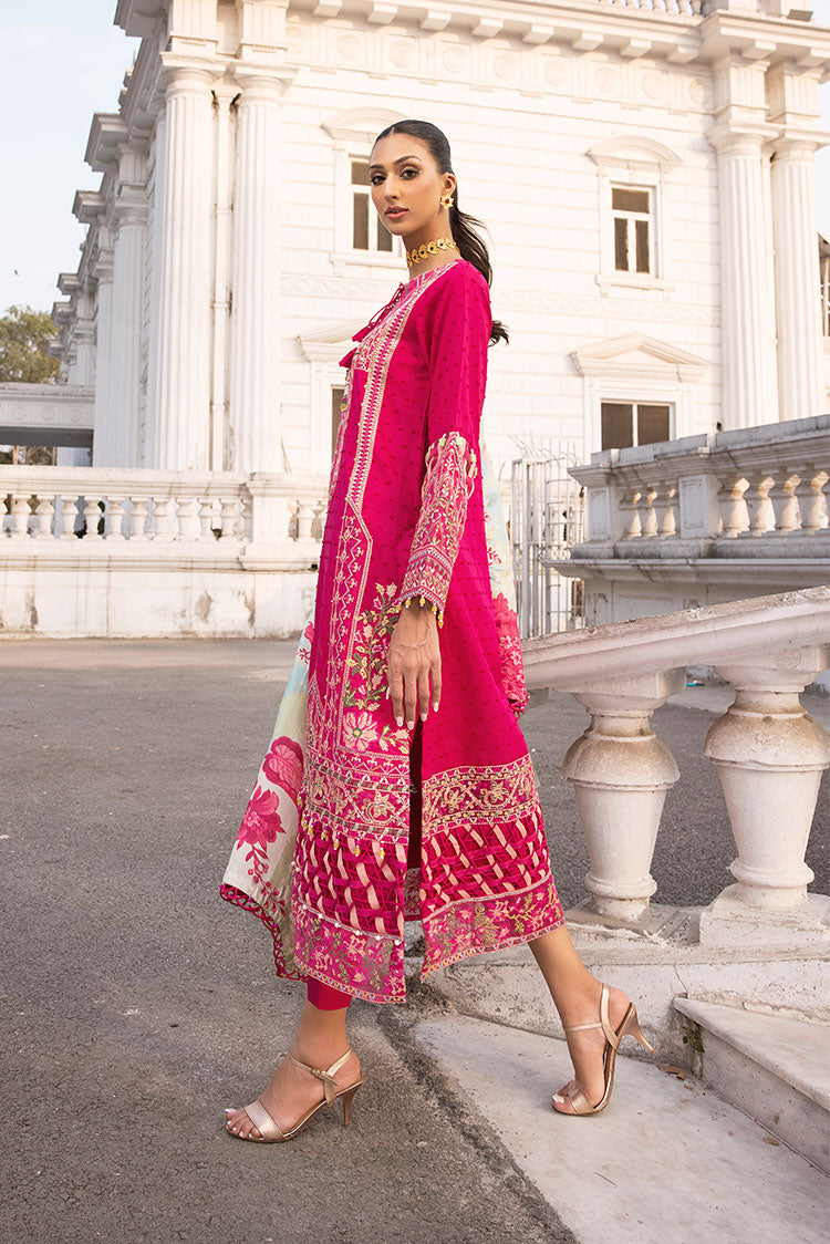 Ellena | Luxury Embroidered Collection | D12 - House of Zarish