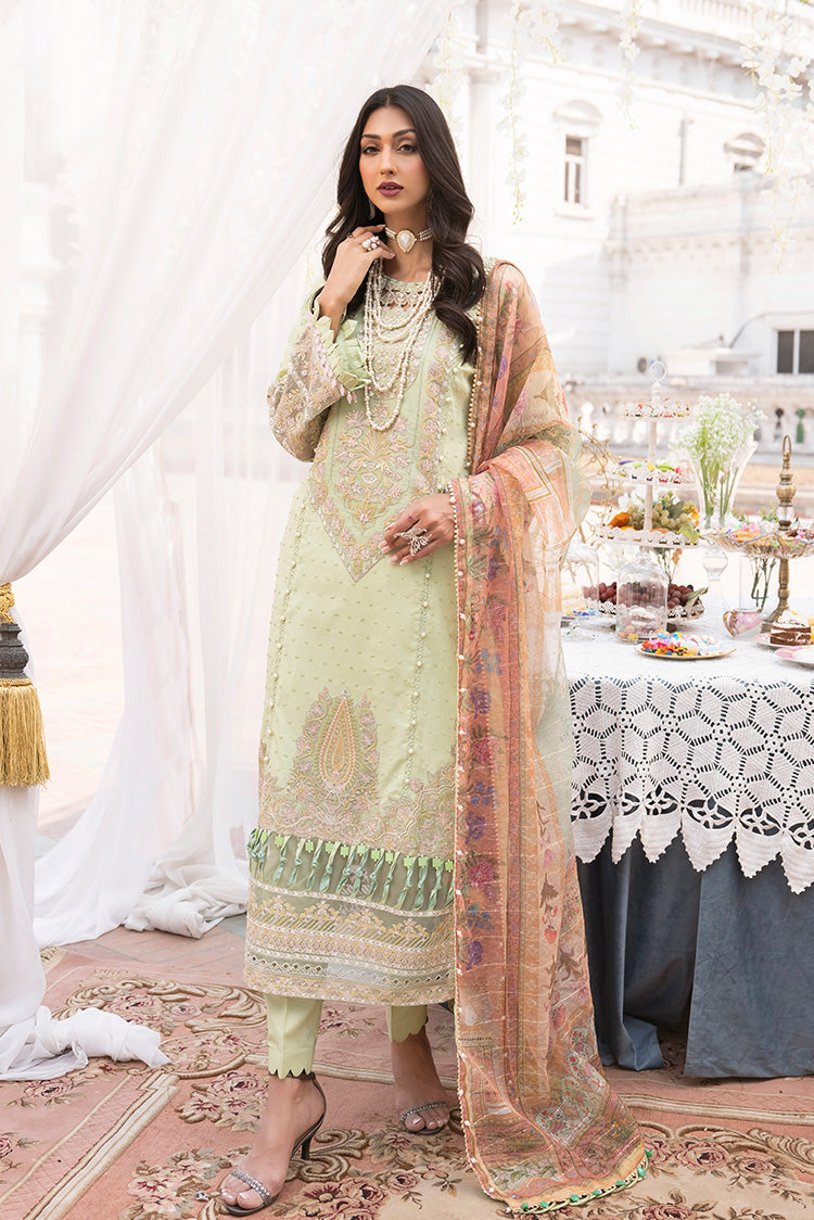 Ellena | Luxury Embroidered Collection | D21 - House of Zarish