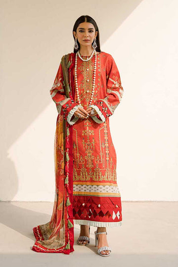 Ellena | Luxury Embroidered Collection | D18 - House of Zarish