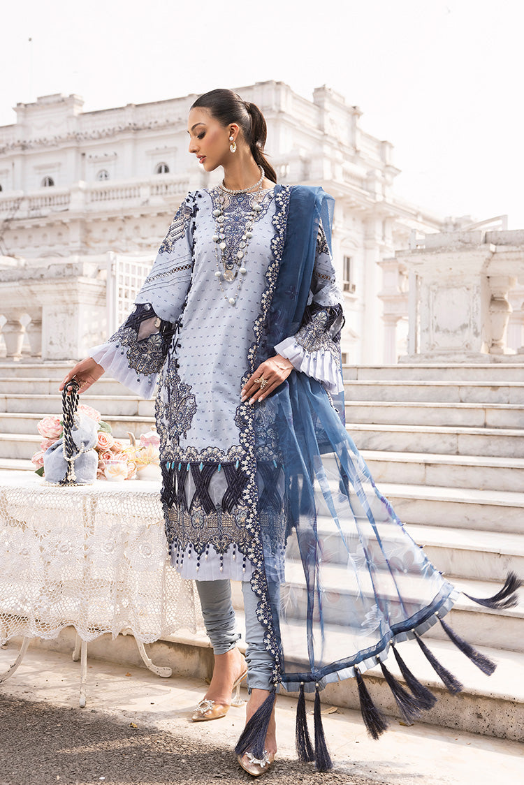Ellena | Luxury Embroidered Collection | D22 - House of Zarish