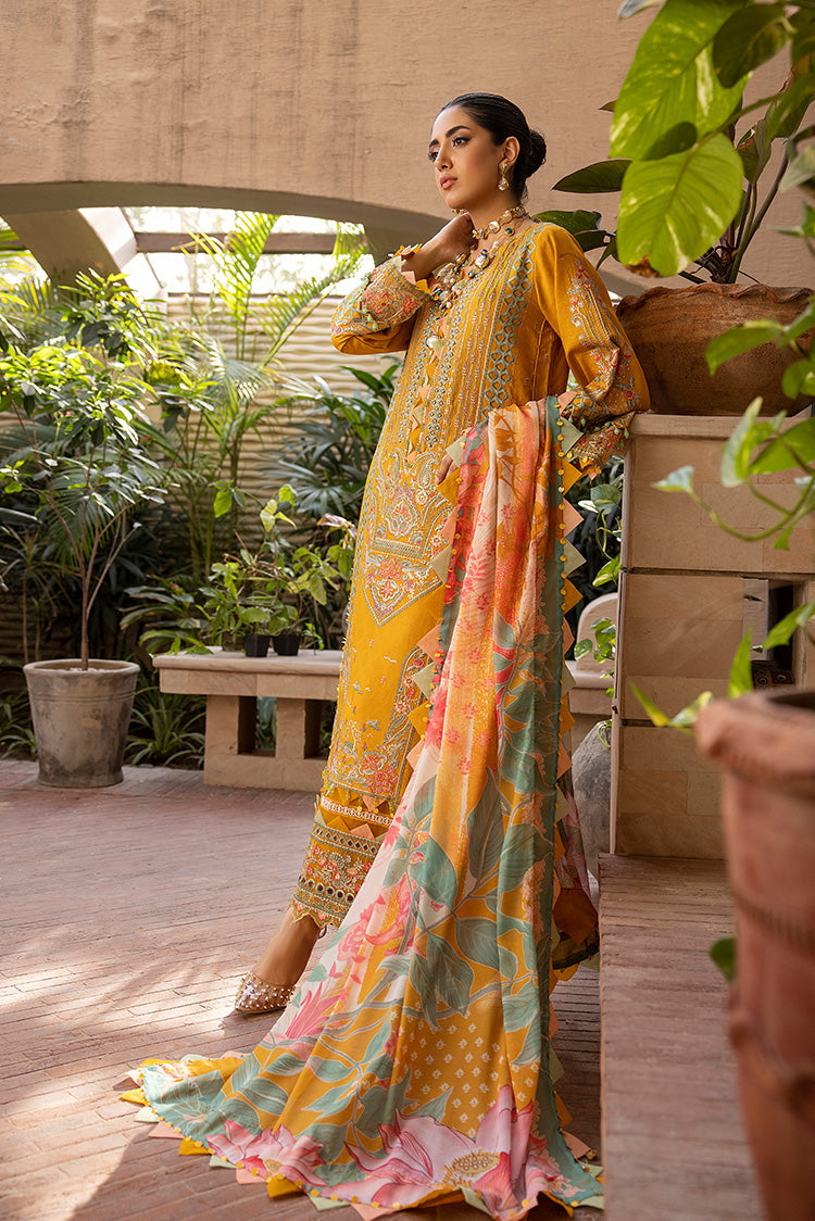 Ellena | Luxury Embroidered Collection | D01 - House of Zarish