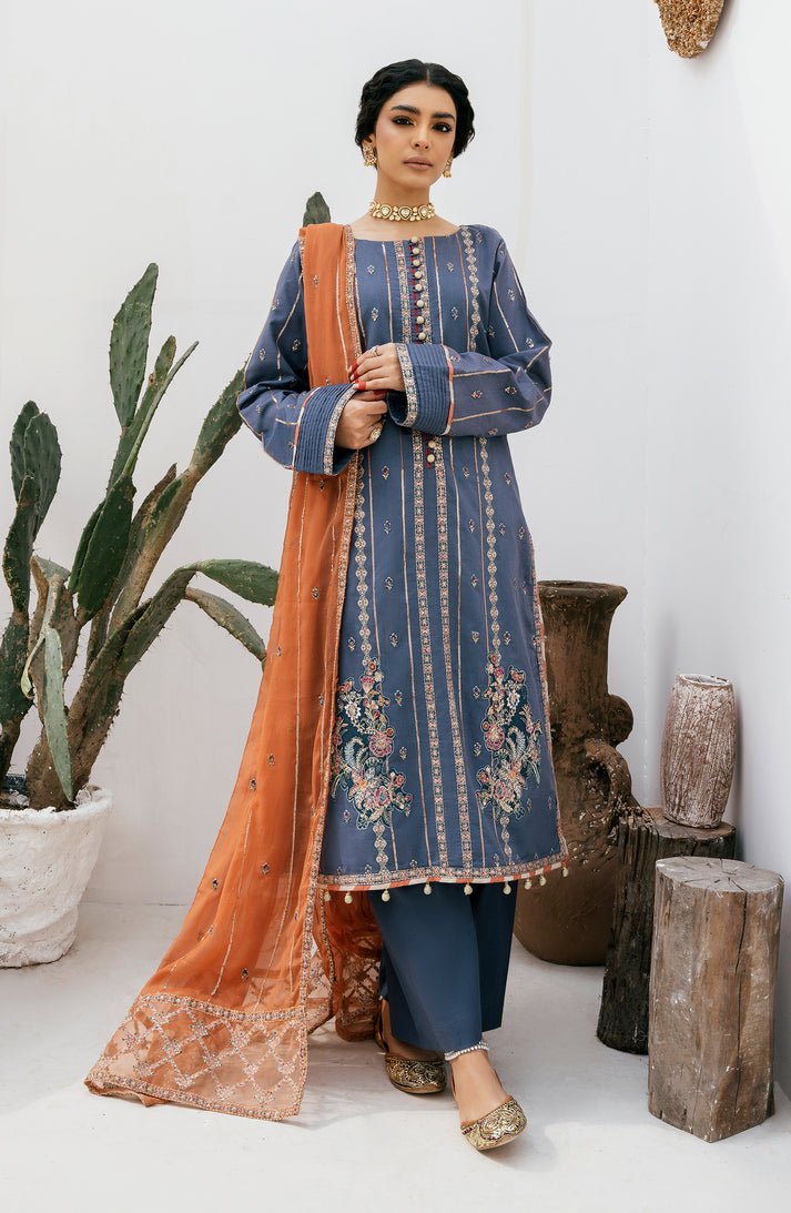 Emaan Adeel | Gul Mohr Eid Pret | AMBER - House Of Anaya