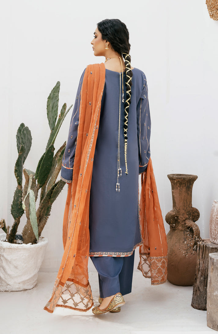 Emaan Adeel | Gul Mohr Eid Pret | AMBER - House Of Anaya
