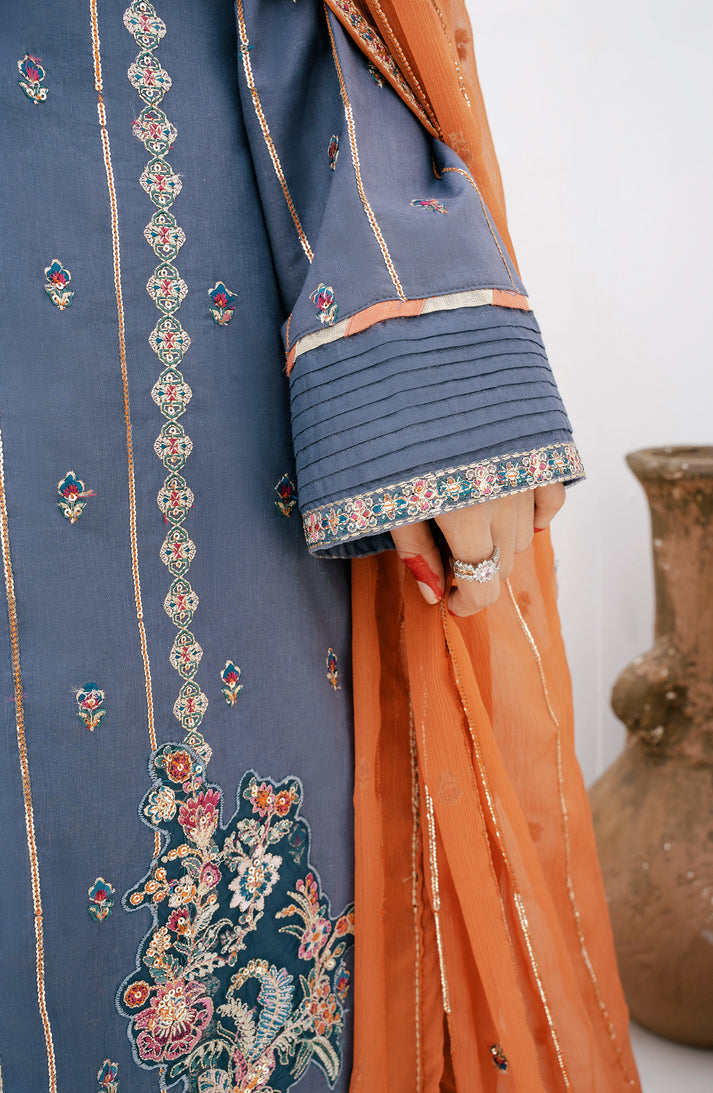 Emaan Adeel | Gul Mohr Eid Pret | AMBER - House Of Anaya