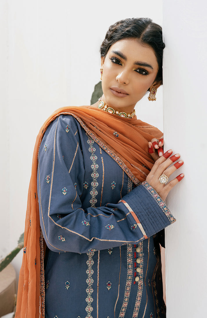 Emaan Adeel | Gul Mohr Eid Pret | AMBER - House Of Anaya