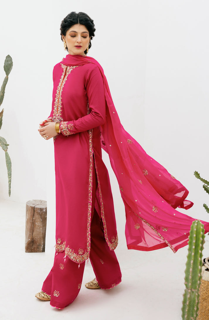 Emaan Adeel | Gul Mohr Eid Pret | DANEEN - House Of Anaya