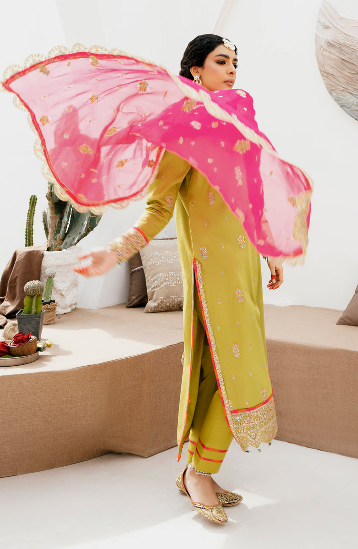 Emaan Adeel | Gul Mohr Eid Pret | ESHAL - House Of Anaya