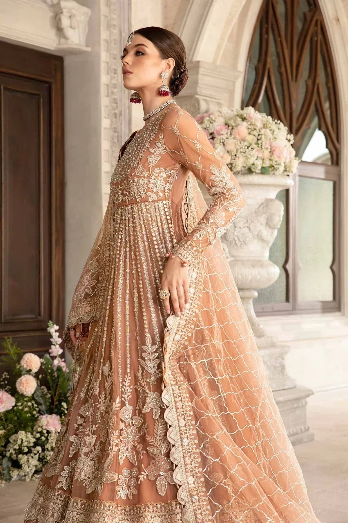 Maria B | Mbroidered Fabrics 2024 | BD-2804 - House of Zarish