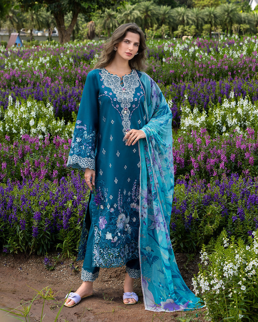 Mushq | Hemline the Secret Garden | Emerald Fern