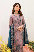 Ramsha Embroidered Luxury Chiffon 3 Piece Suit F-2401 - House Of Anaya
