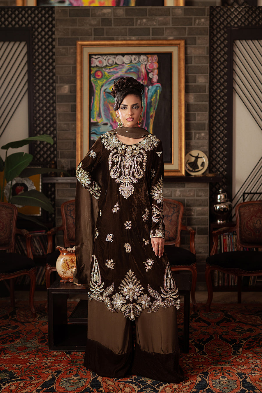 Saira Rizwan | Velvet Pret 25 | GURR-SRVP25-09