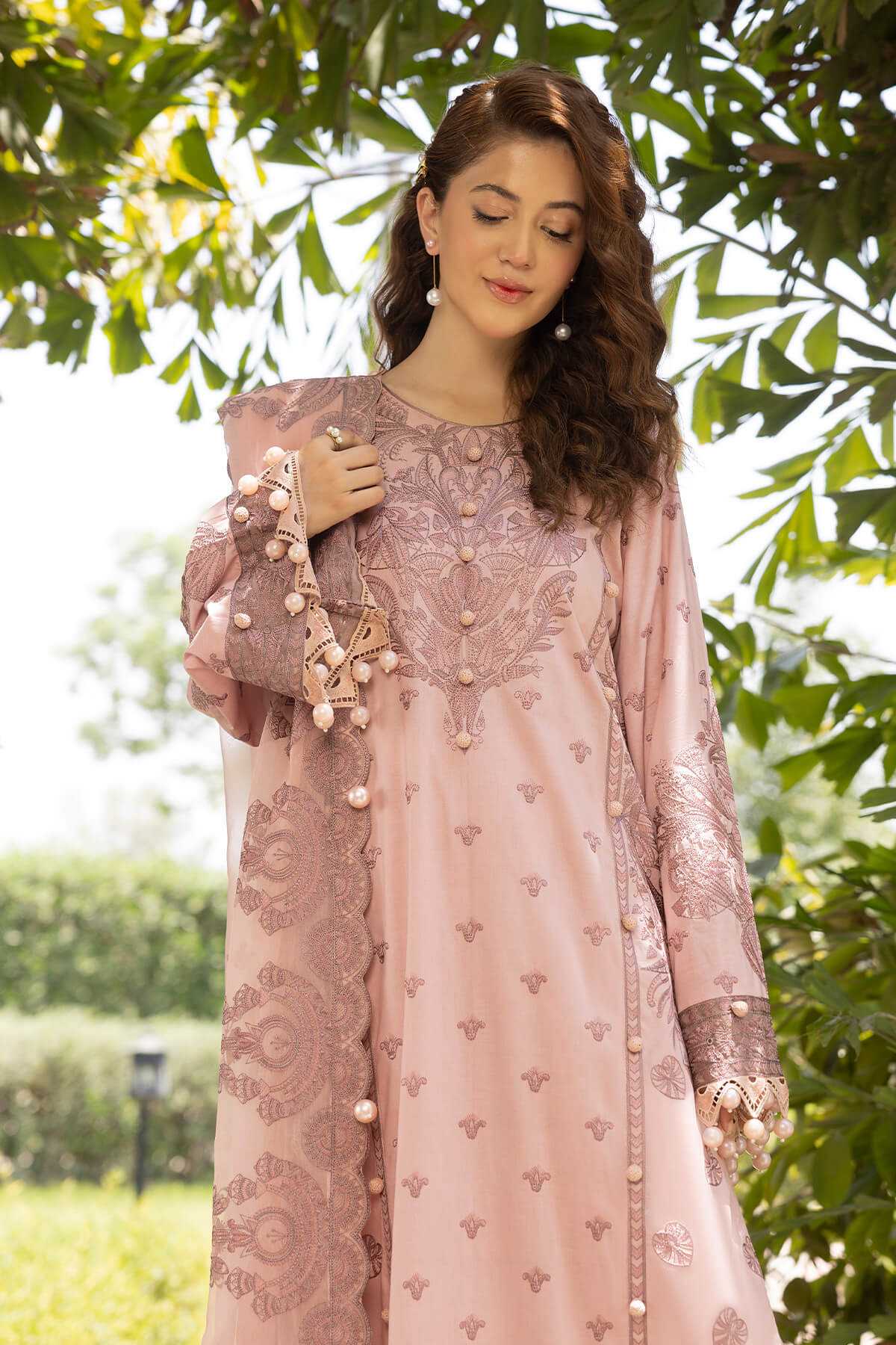 Raeesa Premium | Ferya Lawn | Noor E Fajar | Ferya | FD-02 - House Of Anaya