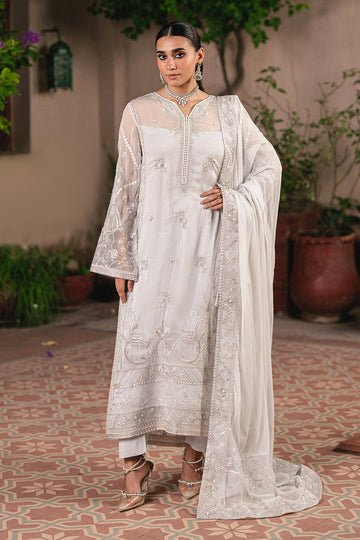 Maryum N Maria | Luxury Stitched | 3 Piece Embroidered Chiffon FAINA - FSU5656