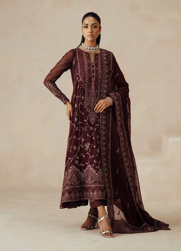 Maryum N Maria | Mehrun | 3 Piece Embroidered Chiffon MARJAN - FSU5611