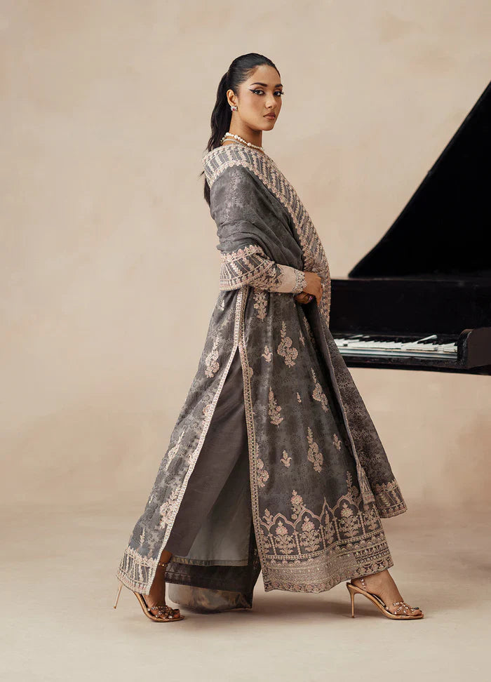 Maryum N Maria | Mehrun | 3 Piece Embroidered Chiffon DARYA - FSU5613