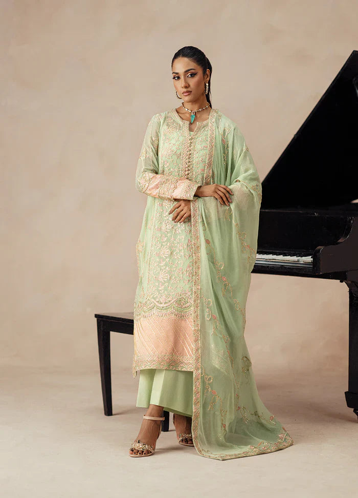Maryum N Maria | Mehrun | 3 Piece Embroidered Chiffon AFRA - FSU5614