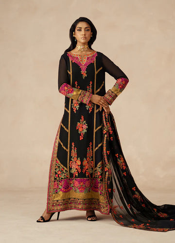 Maryum N Maria | Mehrun | 3 Piece Embroidered Chiffon AZILA - FSU5615