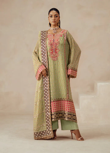 Maryum N Maria | Mehrun | 3 Piece Embroidered Chiffon ADVIKA - FSU5616