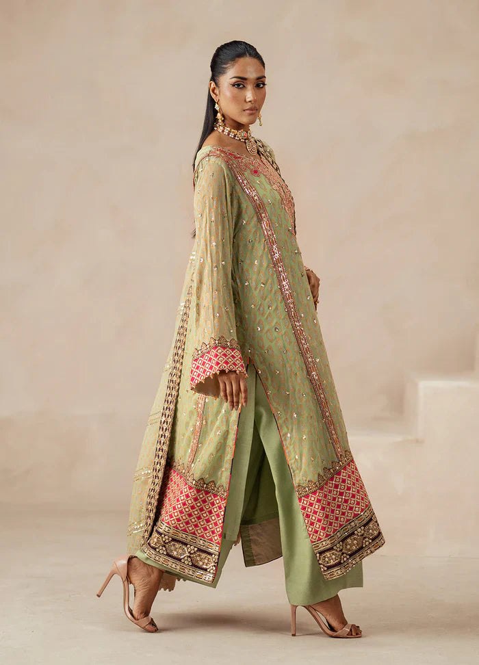 Maryum N Maria | Mehrun | 3 Piece Embroidered Chiffon ADVIKA - FSU5616