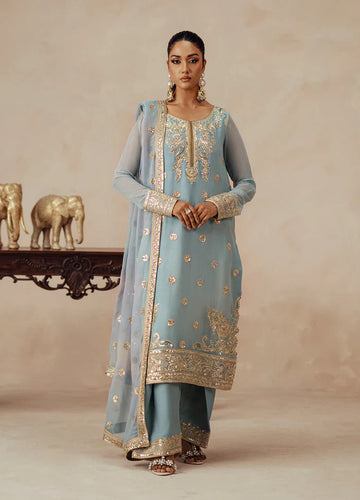 Maryum N Maria | Mehrun | 3 Piece Embroidered Chiffon AZITA - FSU5619