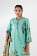 Sana Safinaz | Luxury Pret | Muzlin Khaddar Suit FW25MUZ004BP3