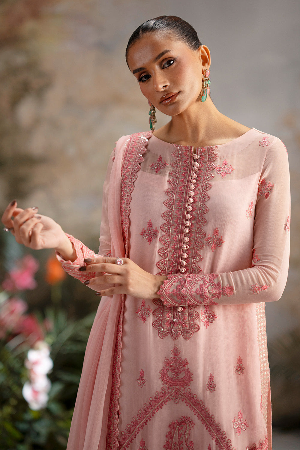 Maryum N Maria | Luxury Stitched | 3-Piece-Embroiderd-Chiffon OLIYARASI - FWU5696