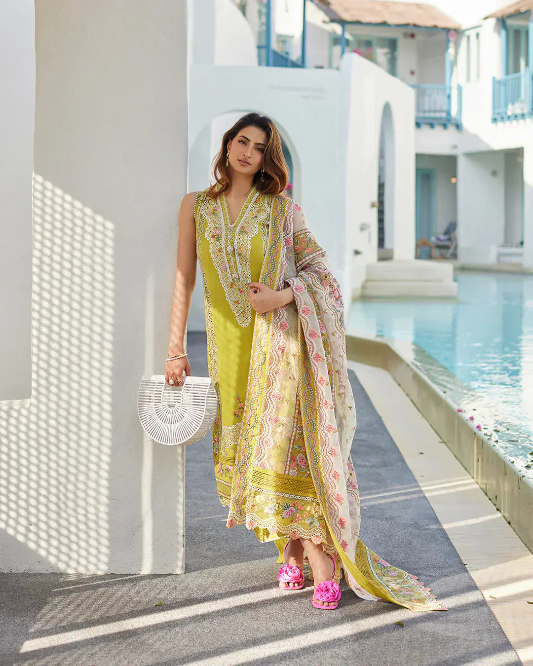 Faiza Saqlain | Liliana Luxury Lawn 24 | Estera - House Of Anaya