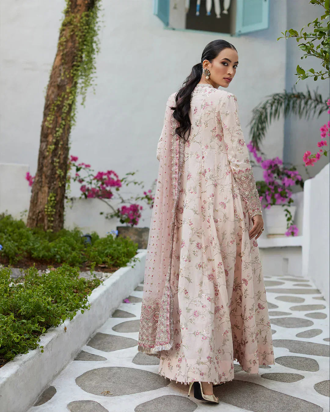 Faiza Saqlain | Liliana Luxury Lawn 24 | Karine - House Of Anaya