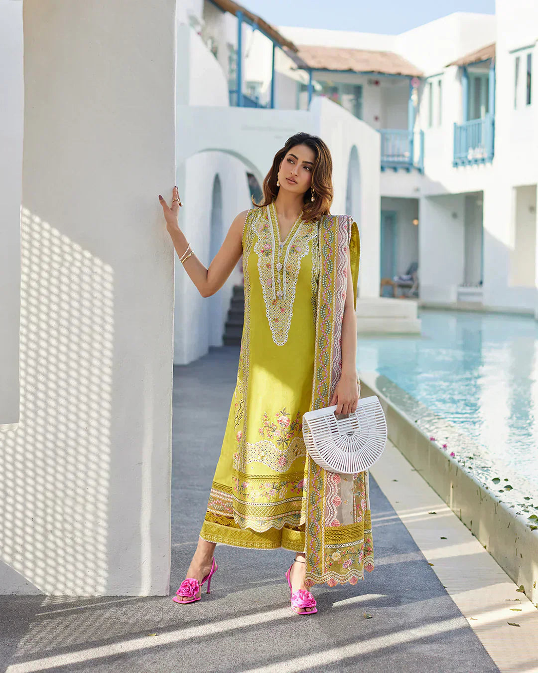 Faiza Saqlain | Liliana Luxury Lawn 24 | Estera - House Of Anaya
