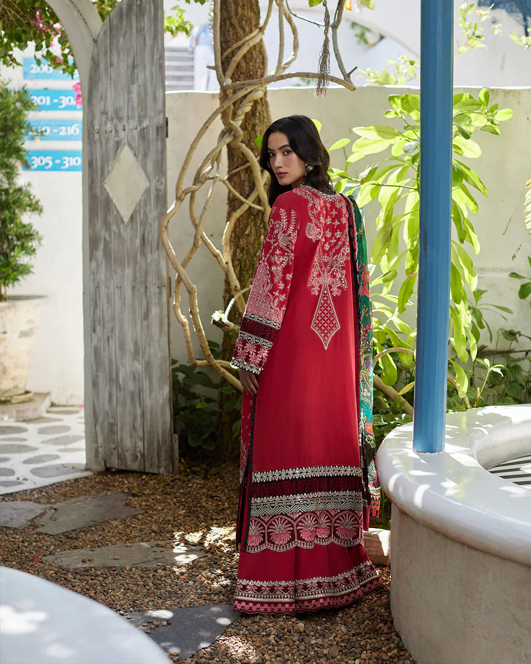 Faiza Saqlain | Liliana Luxury Lawn 24 | Sivana - House Of Anaya