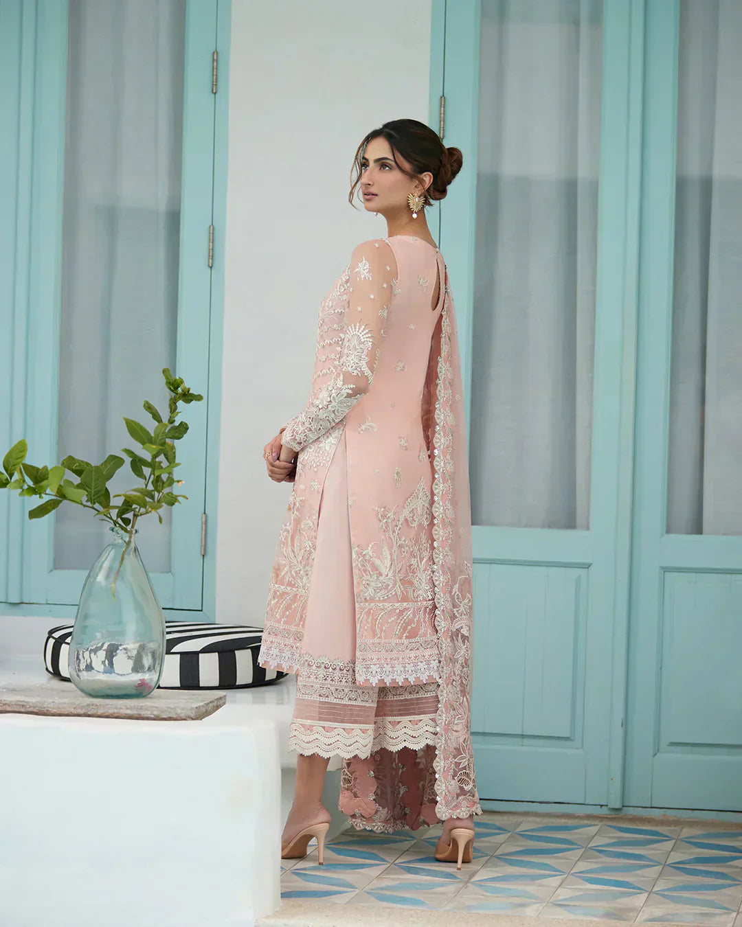Faiza Saqlain | Liliana Luxury Lawn 24 | Valetta - House Of Anaya