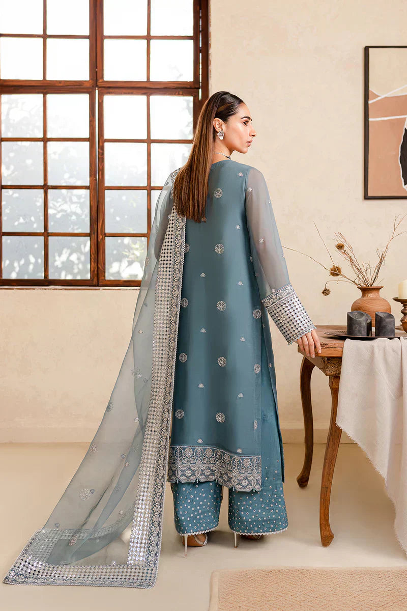 Farasha | Ritizer Festive Formals | Aqua Flora - House Of Anaya