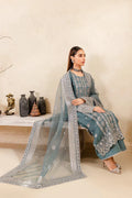 Farasha | Ritizer Festive Formals | Aqua Flora - House Of Anaya