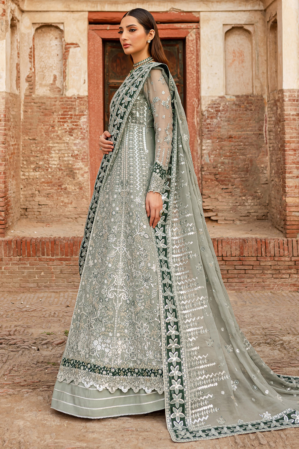 Farasha | Ritzier Wedding Formals |  Black Veil - House Of Anaya