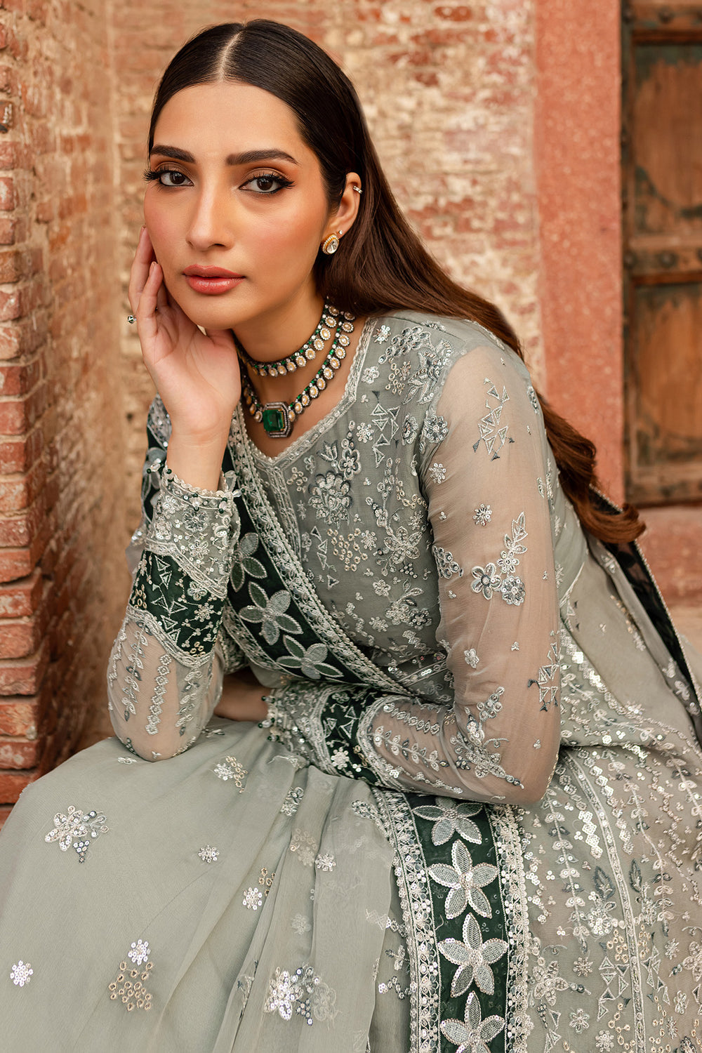 Farasha | Ritzier Wedding Formals |  Black Veil - House Of Anaya