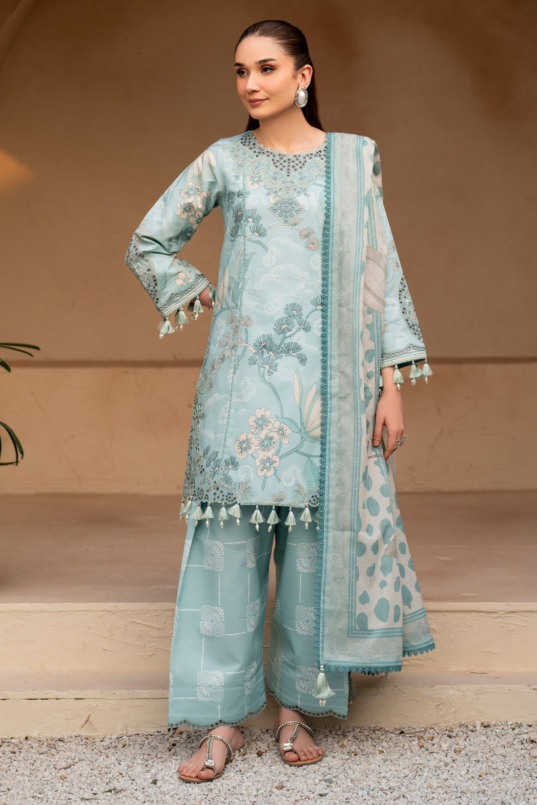 Alizeh | Levana Lawn | Fawn - House Of Anaya