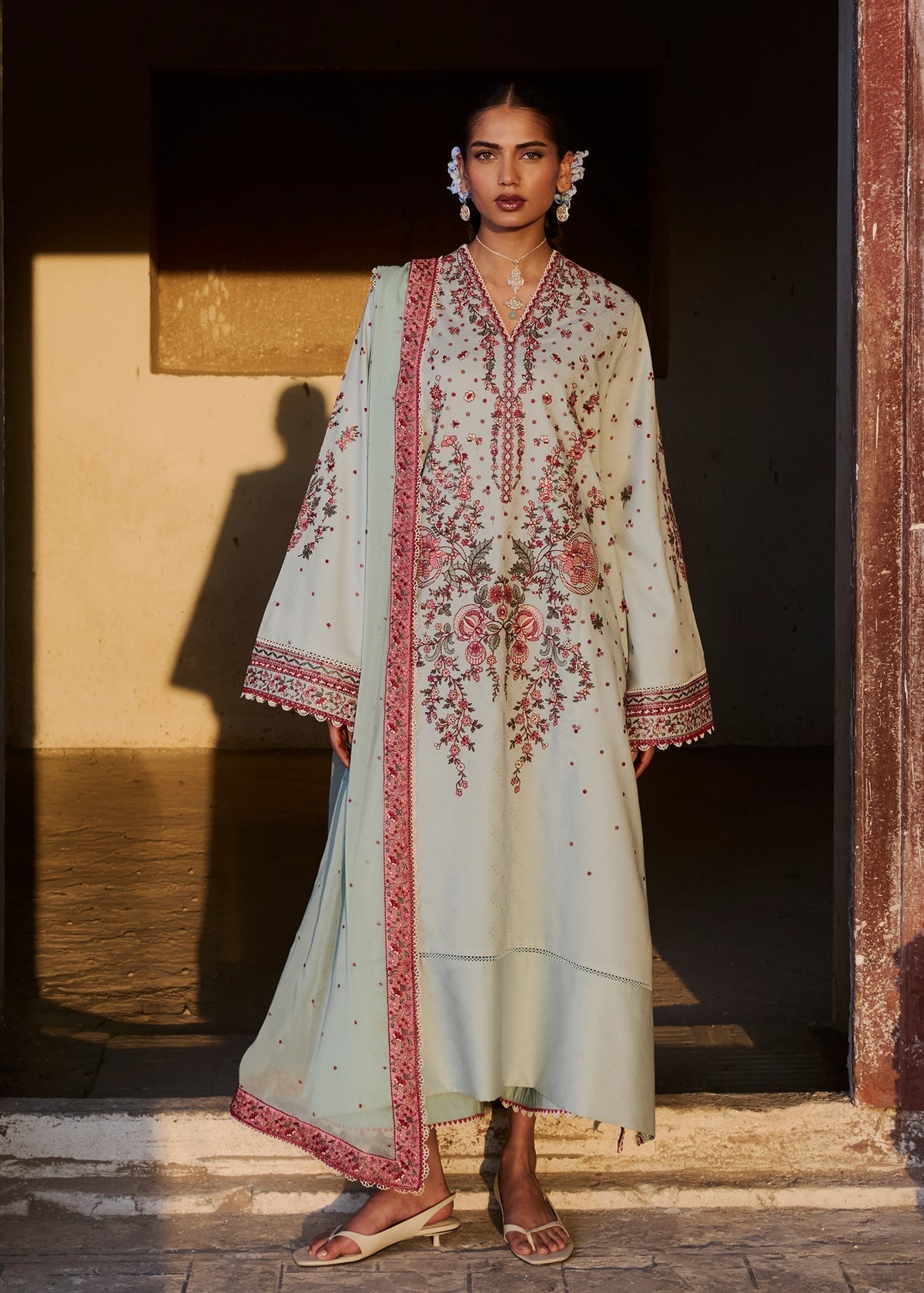 Hussain Rehar | Zan SS26 | Firuz – House Of Zarish
