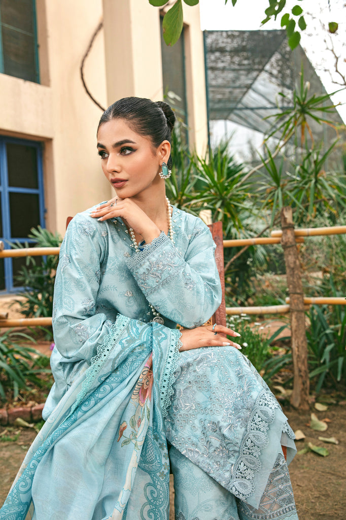 Florent | Luxury Lawn 24 | FFL-8B - House Of Anaya