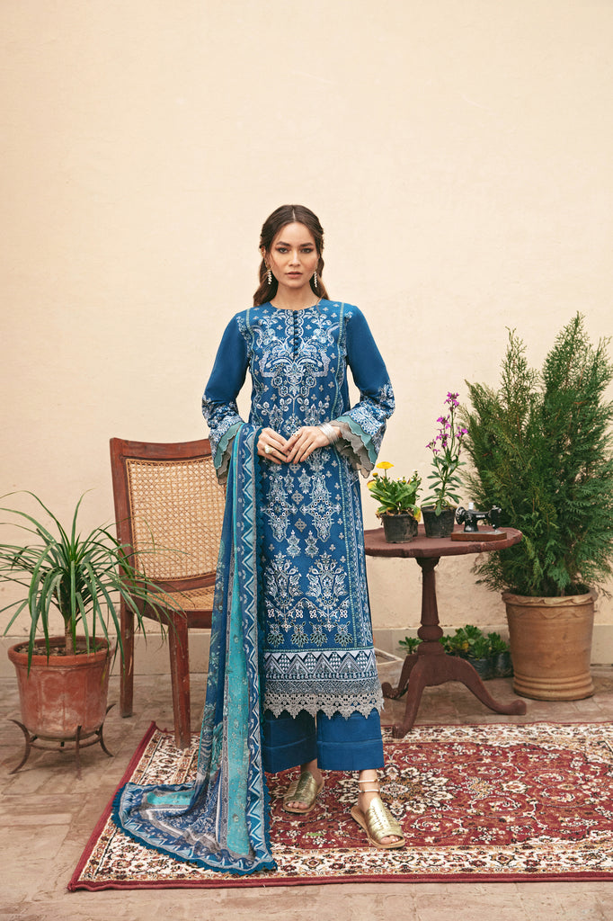 Florent | Luxury Lawn 24 | FFL-5A - House Of Anaya